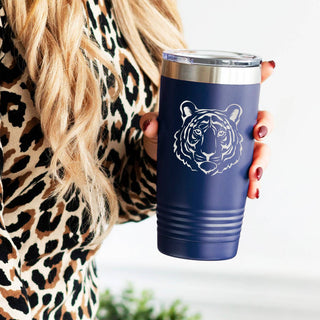 Tiger 20oz Tumbler #TWB20-TIGER-WHT