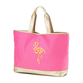 Flamingo Cabana Tote #HP732-SMITFLAM23