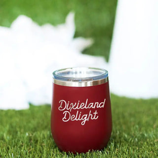 Alabama Dixieland Delight Garnet Tumbler #TWB12-DD-GAR