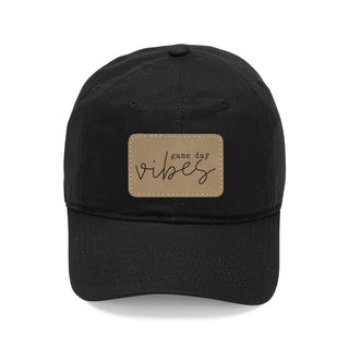 Tan Game Day Vibes Patch Cap #L190-WHT-P101-VIBE