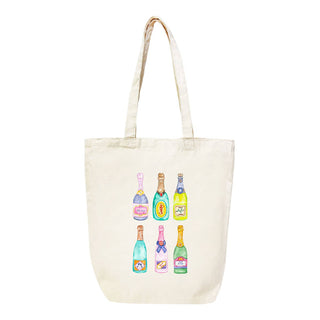 Champagne Problems Canvas Tote #HPT2518-CHAMP24