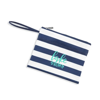 Navy Stripe Lake Bum Wet Bag #M726VL-STNAVY-LAKEBUM