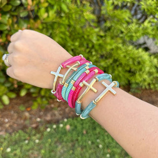 Grace Bracelet Bar 8 pc Set #JPACK-2304-PKMT