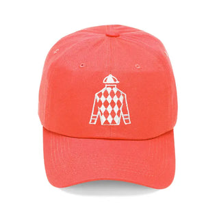Coral Jockey Jersey Cap #M190VL-CORAL-JJ
