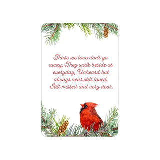 Missed and Very Dear Cardinal Magnetic Keepsake Card #HPM-MISS