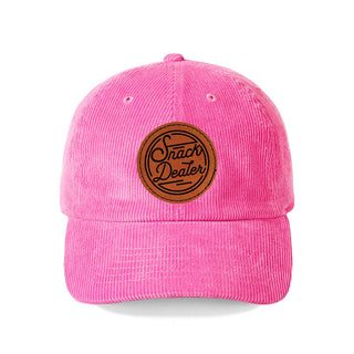 Snack Dealer Patch Corduroy Cap #L193-BLKC-P302-SNACK