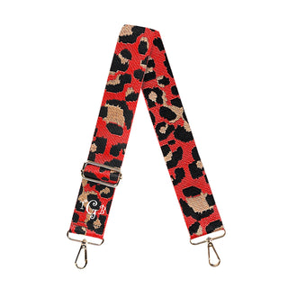 Red Leopard Crossbody Strap