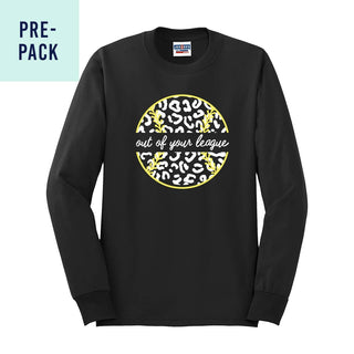 Out of Your League Softball Long Sleeve 9 pc Set #PACK-LSBLK-LEAG24