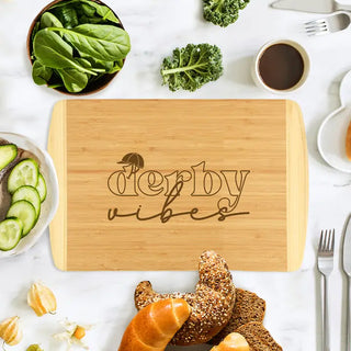 Derby Vibes Two-Tone Cutting Board #LCB221-DERBVIB