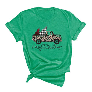 Christmas Truck T-Shirt #HPTS-GARLG-TRUCK