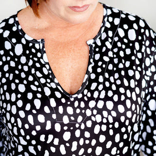 Spotted Dress #MA2035VL-SPD