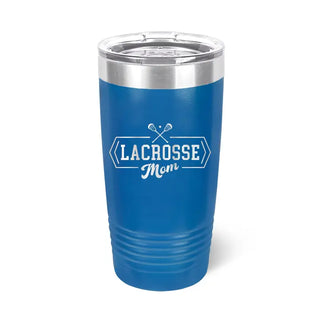 Lacrosse Mom Royal Blue Tumbler #TWB20-LAXMOM23-RBLUE