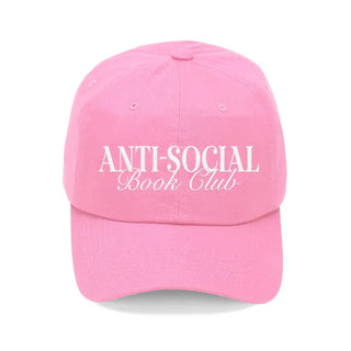 Anti-Social Book Club Cap #M190VL-ANTISOC