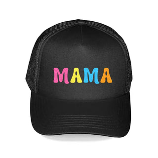 Multicolor Mama Trucker Hat #M197VL-MLTMA