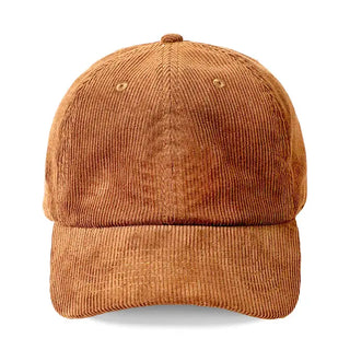 Camel Corduroy Baseball Cap - Blank #M193VL-CAMCORD