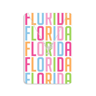 Florida Vacation Time Keepsake Card #VLJC-1355SV-FLVACAY