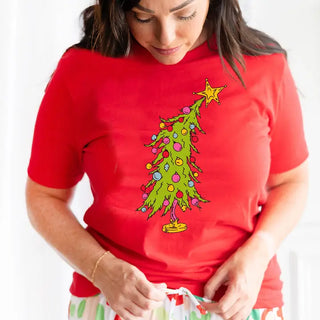Grinchy Tree T-Shirt #HPTS-BLKLG-GTREE