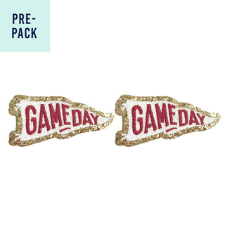 Garnet Game Day Pennant Patch 1-10 pc Set #PACK-TAIL23-GDPEN-GAR