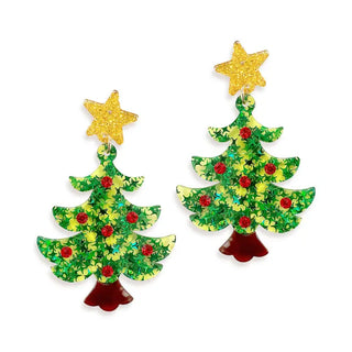 Holly Jolly Earrings #VLJE1240-TREE