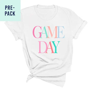 Game Day White T-Shirt 9 pc Set #PACK-WHT-GAMED