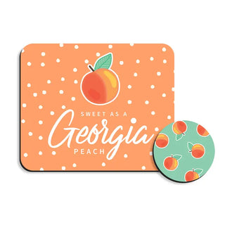 Georgia Peach Desk Set #SDESK-NGAPEACH-PEACH