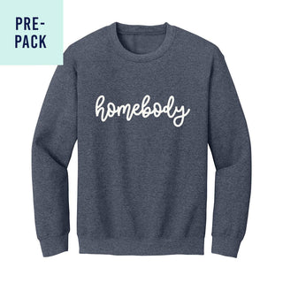 Homebody Heather Navy Sweatshirt 9 pc Set #PACK-HNAVY-HOME