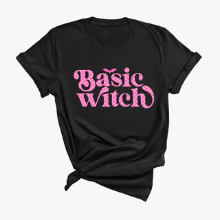 Basic Witch Check T-Shirt #HPTS-BLK-BWCHK24