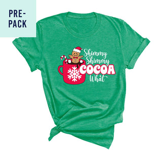 Shimmy, Shimmy Cocoa What Heather Green T-Shirt 9 pc Set #PACK-HKGRN-SHIMMY