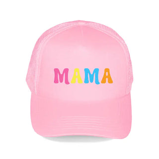 Multicolor Mama Trucker Hat #M197VL-MLTMA