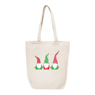 Gnome Large Christmas Canvas Tote #HPT2518-GNOME