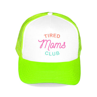 Tired Moms Club Trucker Hat Funny Mom Baseball Cap Gift for Mothers #L197-TMC