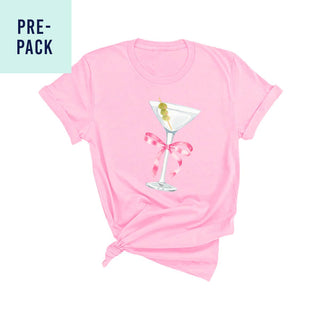 Dirty Martini Social Club Light Pink T-Shirt 9 pc Set #PACK-LTPK-DTINI24