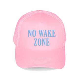 No Wake Zone Trucker Hat #M197VL-NOWA