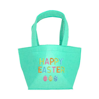 Happy Easter Felt Easter Tote #M959VL-BLK-HE