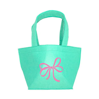 Bow Felt Easter Tote #M959VL-BLK-BOW24