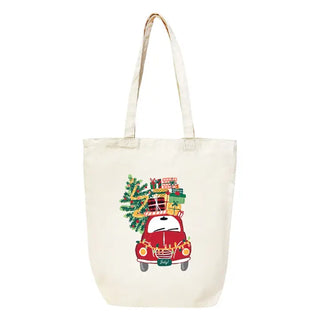 Christmas Delivery Large Canvas Tote #HPT2518-CHRIST