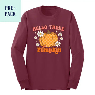 Hello There Pumpkin Garnet Long Sleeve 9 pc Set #PACK-LSGAR-HPUM24