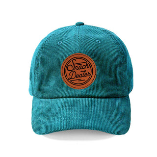 Snack Dealer Patch Corduroy Cap #L193-BLKC-P302-SNACK