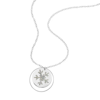 Snowflake Olivia Necklace #ACN-903GD-SNOW-TLGLT