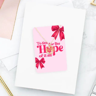 For the Hope of it All Keepsake Card #VLJC-646GD-ALL