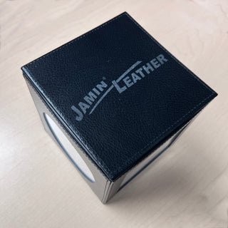 Genuine Leather Memory Cube Personalized Keepsake Photo Box #A745PCK-PERS