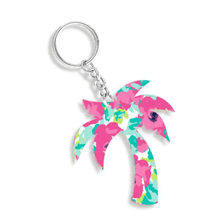 Tropical Palm Tree Acrylic Keychains #ACK-PALM