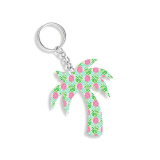 Tropical Palm Tree Acrylic Keychains #ACK-PALM
