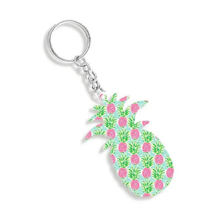 Tropical Pineapple Acrylic Keychains #ACK-PINEA