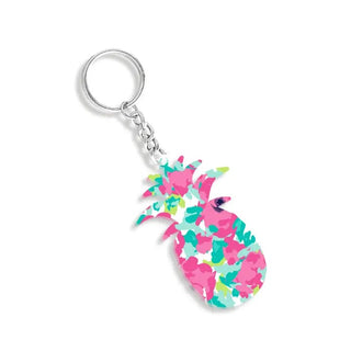 Tropical Pineapple Acrylic Keychains #ACK-PINEA