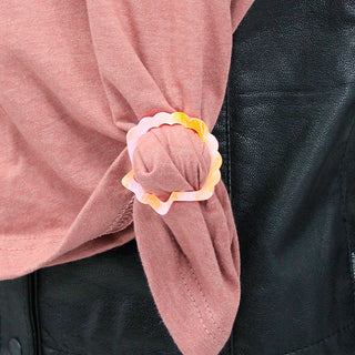 Pink Marble Shirt Clips & Scarf Clips Set | Viv&Lou® Set of 4 pc #ACSR4-PKMARB