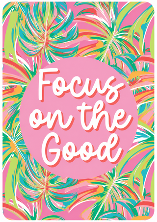 Focus on the Good Keepsake Card #HPM-FOCUS