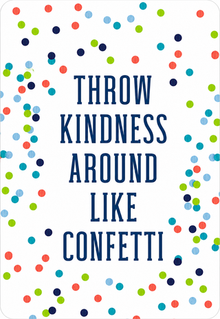 Color Me Happy Magnetic Keepsake Card #HPM-CONFETTI