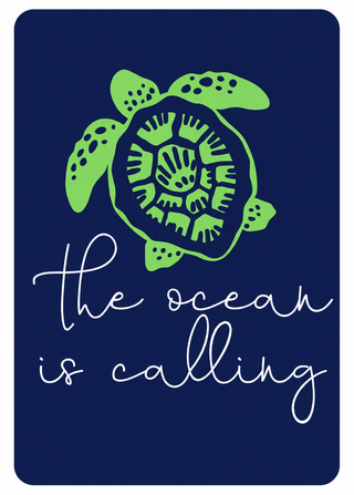 Turtle Magnetic Keepsake Card #HPM-TUR