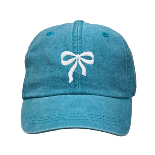Bow Embroidered Cap #M190VL-BOW